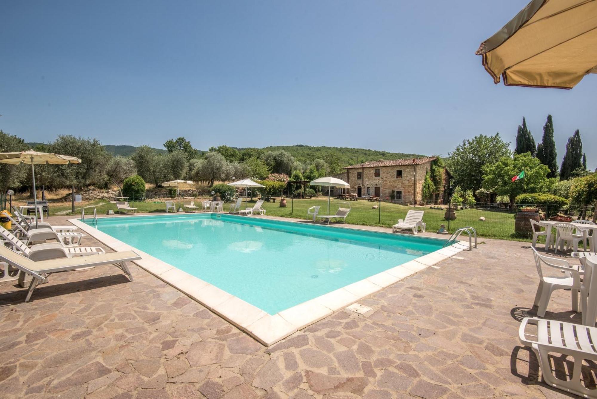 Poggio Primo - Trilocale Etrusco Villa Castiglion Fibocchi Luaran gambar
