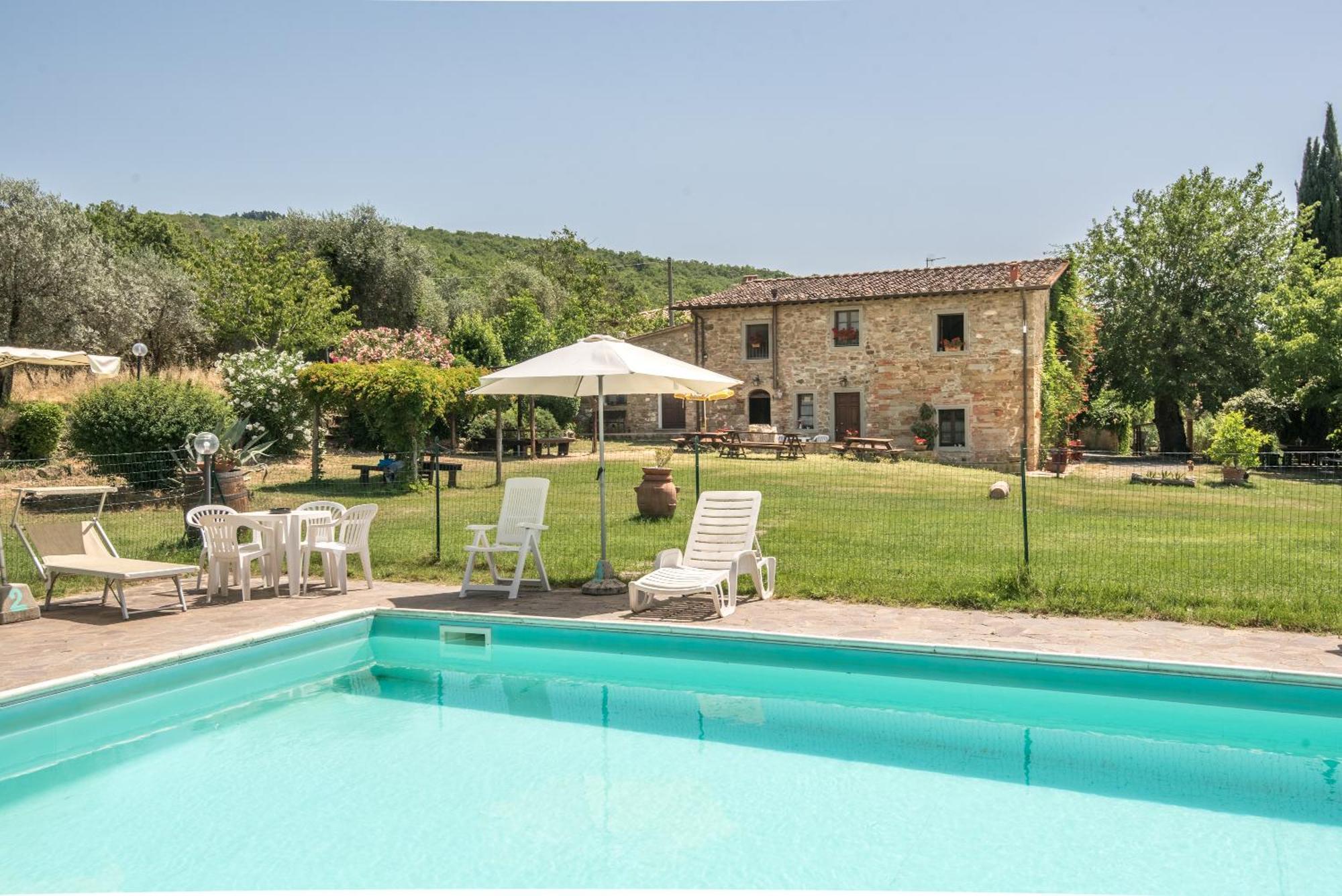 Poggio Primo - Trilocale Etrusco Villa Castiglion Fibocchi Luaran gambar