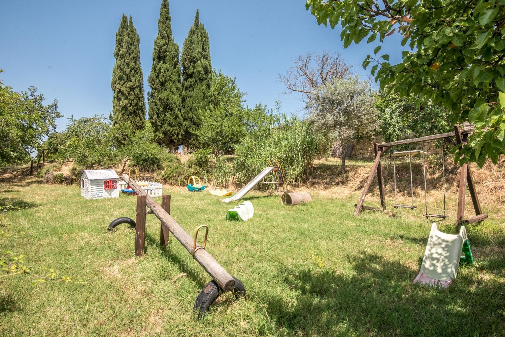 Poggio Primo - Trilocale Etrusco Villa Castiglion Fibocchi Luaran gambar