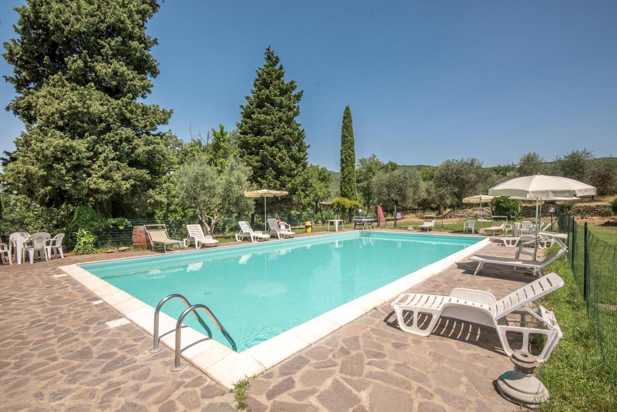 Poggio Primo - Trilocale Etrusco Villa Castiglion Fibocchi Luaran gambar