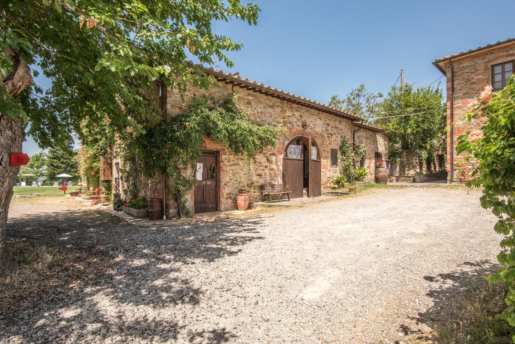 Poggio Primo - Trilocale Etrusco Villa Castiglion Fibocchi Luaran gambar